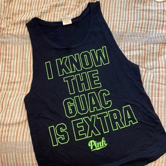 Victoria’s Secret Pink Logo Workout Muscle Tank​​​​​​​​​​ - Picture 1 of 1